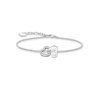 THOMAS SABO Armband mit verschlungenen Herzen Silber 925 Sterlingsilber