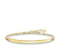 THOMAS SABO Damen Armband Classic 925Er Sterlingsilber; 750Er Gelbgold Vergoldung LBA0008-413-12