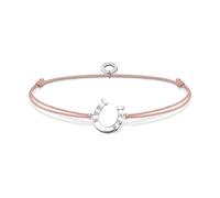 Thomas Sabo Damen Armband Little Secret Hufeisen weiße Steine 925 Sterlingsilber LS124-173-19-L20V