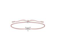 Thomas Sabo Armband - LS118-401-19-L20V - Sterling Silber + Nylon + Zirkonia beige 13 - 20 cm