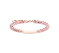 Thomas Sabo Gravur Armband A2042-415-9-L19V Silber verg. Roségold - Jaspis - 16-19 cm