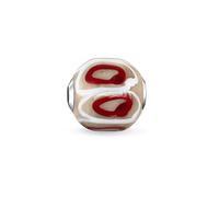 Thomas Sabo Damen-Bead Karma Beat 925 Silber Glas - K0252-017-19