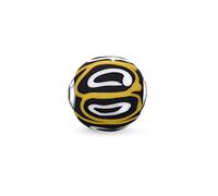 Thomas Sabo - Karma Bead K0254-017-4 - Glas-Bead Gelb, Weiß, Schwarz