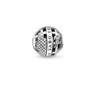 Thomas Sabo Damen-Bead Karma Beat 925 Silber Onyx schwarz - K0262-698-11