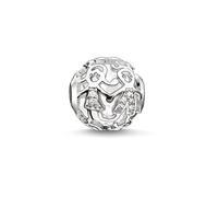 Thomas Sabo Damen-Bead Kinder Karma Beads 925 Sterling Silber Zirkonia weiß K0159-051-14
