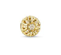 Thomas Sabo Karma Beads K0031-414-14 Sonnenschein Silber - verg. Gelbgold - Zirkonia