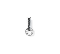 Thomas Sabo Anhänger Charm-Carrier Damen X0262-643-11 925 Sterlingsilber Schwarz