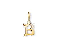 Thomas Sabo Damen-Charm-Anhänger B Buchstabe Gold Charm Club 925 Sterling Silber 1608-414-39