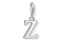 Thomas Sabo Damen Charm-Anhänger Buchstabe A-Z Charm Club Geschwärzt 925 Sterling Silber, Buchstabe Z