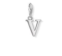 THOMAS SABO Damen Charm-Anhänger Buchstabe V 925 Sterlingsilber 0196-001-12