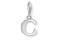 THOMAS SABO Damen Charm-Anhänger C Buchstabe Charm Club 925 Sterling Silber 0177-001-12