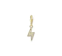 THOMAS SABO Damen Charm-Anhänger Eiffelturm Paris Herz Charm Club 925 Sterling Silber 0904-415-12
