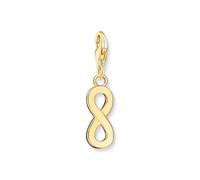 THOMAS SABO Damen Charm-Anhänger Eiffelturm Paris Herz Charm Club 925 Sterling Silber 0904-415-12