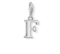 Thomas Sabo Damen Charm-Anhänger F Buchstabe Charm Club 925 Sterling Silber 0180-001-12