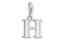 Thomas Sabo Damen Charm-Anhänger H Buchstabe Charm Club 925 Sterling Silber 0182-001-12