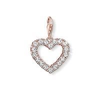 THOMAS SABO Damen-Charm-Anhänger Herz Charm Club 925 Sterling Silber 1574-416-14