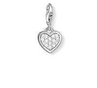 THOMAS SABO Damen Charm-Anhänger Herz Flügel Charm Club 925 Sterling Silber 0613-001-12