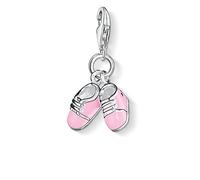 THOMAS SABO Damen Charm-Anhänger Herz Flügel Charm Club 925 Sterling Silber 0613-001-12