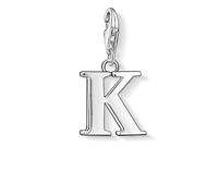 Thomas Sabo Damen Charm-Anhänger K Buchstabe Charm Club 925 Sterling Silber 0185-001-12