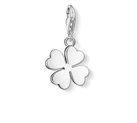 Thomas Sabo Damen Charm-Anhänger Kleeblatt Glücksbringer Charm Club 925 Sterling Silber 0884-001-12