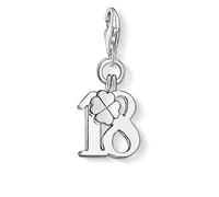 Thomas Sabo Damen-Charm-Anhänger 18 Kleeblatt Charm Club 925 Sterling Silber 0473-001-12