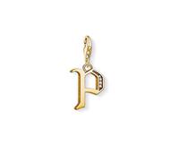 Thomas Sabo Damen-Charm-Anhänger O Buchstabe Gold Charm Club 925 Sterling Silber 1621-414-39