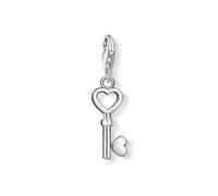 Thomas Sabo Damen Charm-Anhänger Schlüssel Herz Charm Club 925 Sterling Silber 0888-001-12