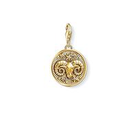 Thomas Sabo Damen Charm-Anhänger Sternzeichen Widder Charm Club 925 Sterling Silber 1652-414-39