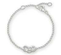 THOMAS SABO Damen Charm-Armband Infinity Charm Club 925 Sterling Silber X0204-001-12