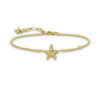 Thomas Sabo Damen-Charm-Armband Silber vergoldet A1773-414-39-L19v