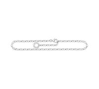 Thomas Sabo X0034-001-12-S - charms carrier Fußkette 24 cm - Silber poliert