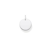 THOMAS SABO Damen Coin Anhänger, individuell kombinierbar, 925 hochwertiger Sterlingsilber, Maße: 17,50 x 17,50 mm, PE923-001-21