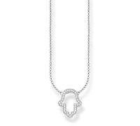 THOMAS SABO Damen-Collier 925 Sterling Silber Zirkonia weiß Länge von 38 bis 42 cm KE1386-051-14-L42v