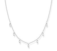 THOMAS SABO Damen Collier Baguette-Form 925 Sterlingsilber KE1903-051-14