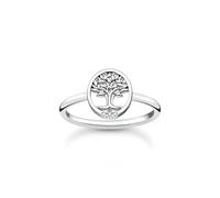 THOMAS SABO Damen-Damenring 925er Silber Zirkonia