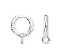 Thomas Sabo Damen Einzel Single Creole Clipverschluss Charm Club 925 Sterling Silber H2011-001-21