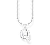 Thomas Sabo Charming Collection - KE2026-001-21-L45v - Buchstabe Q - Kette mit Anhänger - 38-40-42-45 cm - Silber