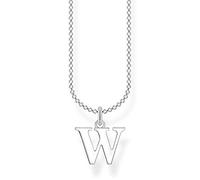 Thomas Sabo Charming Collection - KE2032-001-21-L45v - Buchstabe W - Kette mit Anhänger - 38-40-42-45 cm - Silber