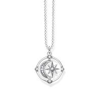 Thomas Sabo Kette Sterling Silvergeschwärzt Zirkonia Länge 70 Cm Ke1983-643-14