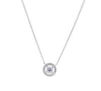 Thomas Sabo Kette SCKE150146 – längenverstellbar 40/42,5/45 cm – Kreis – 925 Sterling, Zirkonia