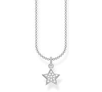 Thomas Sabo Charming Collection - KE2052-051-14-L45v - Stern - Kette mit Anhänger - 38-40-42-45 cm - Silber - Zirkonia - Klar