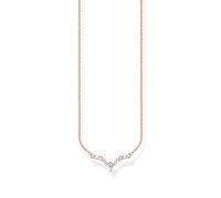 Thomas Sabo KE2172-416-14-L45V - Kette - Sterling Silber - vergoldet Roségold + Zirkonia - Steintraum