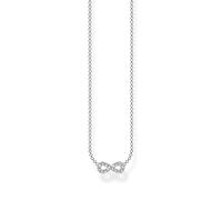 Thomas Sabo Kette - KE2124-051-14-L45V - Sterling Silber - Zirkonia - weiß - 40 - 45 cm