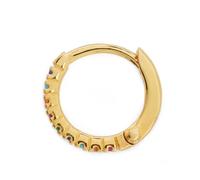 Thomas Sabo Charming Collection - CR658-488-7 - 1 Stück - Creole - Ohrring - Silber - Gelbgold - Zirkonia - Bunt