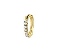 Thomas Sabo Charming Collection - CR658-414-14 - 1 Stück - Creole - Ohrring - Silber - Gelbgold - Zirkonia - Klar