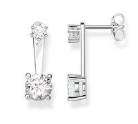 THOMAS SABO Damen-Ohrringe Ohrstecker 925 Sterling Silber Zirkonia weiß H1926-051-14