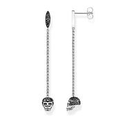 Thomas Sabo Ohrring - H2164-643-11 - Totenkopf - Sterling Silber - geschw. + Zirkonia schwarz
