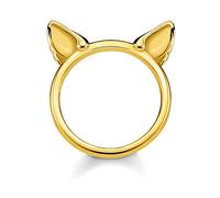 Thomas Sabo TR2260-413-39 Ring Damen Katzenohren Silber Gold Gr. 56