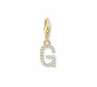 Thomas Sabo Damen Zirkonia Charm Buchstabe G Gelbgold 1970-414-14