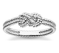 Thomas Sabo Schmuck TR2399-001-21 Damenring Seil mit Knoten 52/16.6